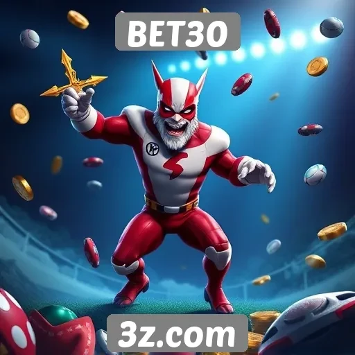 A variedade de jogos disponíveis no BET30
